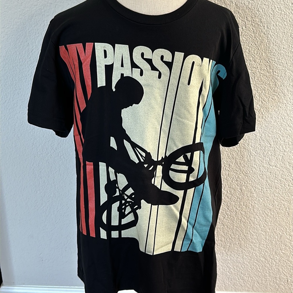 NWOT Bicycle My Passions T-shirt / Mens / Women’s / bike/ cycling / Novelty Gift